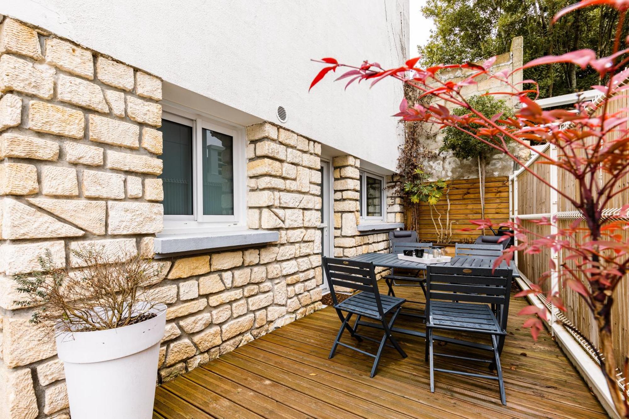 L'Auguste - Appartement Terrasse, 450M De La Plage Royan Exterior foto